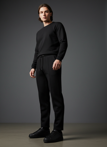 Pantalon de survêtement cargo éco-responsable pour homme/unisexe, nouveau style automne - Product Image 2