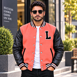 Veste en laine Varsity pour homme, veste personnalisée brodée, veste Varsity sur commande, manteau Letterman personnalisé - Product Image 6