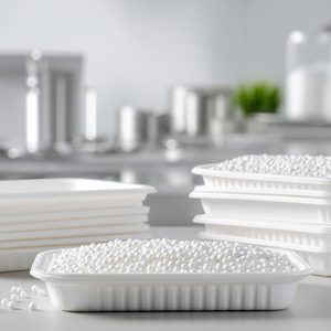 Feuille de mousse d'emballage alimentaire pour supermarché, compostable et biodégradable, haute rigidité pour le formage de barquettes à grande vitesse - Product Image 2