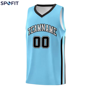 Camiseta de Baloncesto Personalizada con Logotipo y Nombre Personalizados, Tela 100% Poliéster, Servicio OEM, Camiseta de Baloncesto Personalizada - Product Image 3