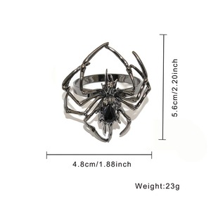 Anneaux de serviette pour table d'Halloween – Accessoires de table décoratifs pour les célébrations saisonnières - Product Image 2