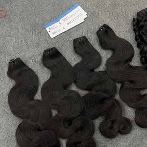 Nouvelle Arrivée - Lots de Cheveux Vierges Bruts Ondulés à la Vapeur, Origine Vietnamienne, Texture Soyeuse Bouclée, Pointes Épaisses, Haute Qualité - Product Image 4