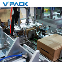 Machine d'emballage en carton monobloc pour la production d'eau embouteillée/machine d'emballage en carton de bouteille d'eau potable