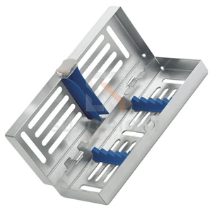 Bandeja de Esterilización Scalers con Cierre, Soporte de Acero Inoxidable para Instrumental Dental, para Almacenamiento de Instrumental Clínico de SurgiRight - Product Image 4