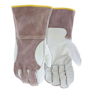 Gants de travail en cuir Tig Safety - Product Image 1