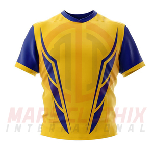 Meilleur fabricant d'équipements de football, ensembles d'uniformes de rugby respirants, écologiques et à séchage rapide, ensemble maillot et short de rugby - Product Image 5
