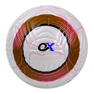 Balón de Fútbol de Piel Sintética PU de Doble Espejo, Tamaño 5, con Logotipo Personalizado de Alta Calidad de Oxva Industries, Termosellado, para Entrenamiento y Partidos - Product Image 2