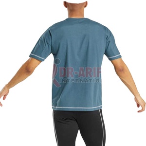 Vente en gros T-shirt à manches courtes 100% coton de haute qualité avec impression personnalisée de vêtements de sport pour hommes design OEM grande taille - Product Image 3