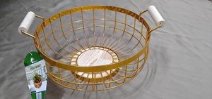 organization iron <b>basket</b> fridge organizer iron <b>basket</b> freezer safe iron <b>basket</b> heat resistant iron <b>basket</b> - Product Image 5