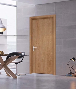 Portes en panneaux composites écologiques en bois massif WPC, étanches, finies pour l'intérieur, pour appartement, chambre, cuisine, entrée, usage moderne - Product Image 1