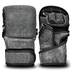 Nouveaux gants d'entraînement en cuir de qualité supérieure, à doigts entiers et anti-humidité, avec fermeture pour adultes, pour la boxe en extérieur - Product Image 1