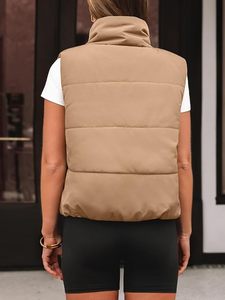 <b>Women's</b> Lightweight Insulated Puffer Vest OEM Manufacturer Custom Logo <b>Women's</b> <b>Sleeveless</b> Quilted <b>Jacket</b> Wholesale - Product Image 2