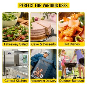 Contenitore Termico per Alimenti da 82 Qt con Chiusura a Fibbia, Caricamento Frontale, Scatola Termica per Catering in LLDPE, Attrezzatura per Ristoranti e Hotel - Product Image 6