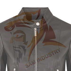 Top Trending Cheap Price <b>Ladies</b> Genuine Leather <b>Jacket</b> Adults Size Full Sleeve Custom Color & Style Women Leather <b>Jackets</b> - Product Image 4