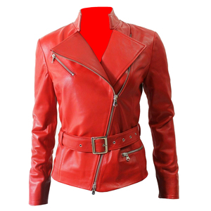 Chaquetas de Cuero para Motocicleta de Alta Calidad para Mujer, Precio al por Mayor, Ropa Casual, Chaqueta de Cuero para Mujer, Chaqueta de Cuero de Venta Caliente 2026 - Product Image 6