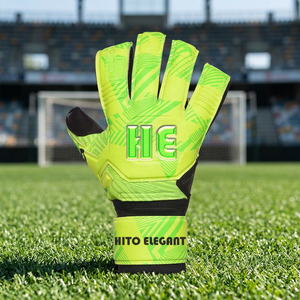 2025 unisexe professionnel personnalisé gants de gardien de but 3D Logo en relief respirant haute qualité gants de Protection des doigts confortable - Product Image 4