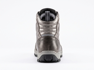 High Top Leather Exercise <b>Bike</b> Gray Durable All Seasons Casual Waterproof Customizable Color & Logo - Product Image 2