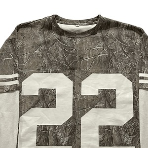 Camiseta de Manga Corta con Estampado de Jungla para Hombre, Corte Regular, Cuello Redondo, Transpirable, Tejido de Poliéster, Estilo Casual, Doble Capa - Product Image 5