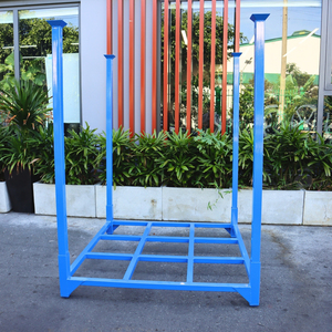 Heavy Duty Steel <b>Pallet</b> with Reinforced Structure for Industrial Warehouse Storage and Material Handling Applications - Product Image 2