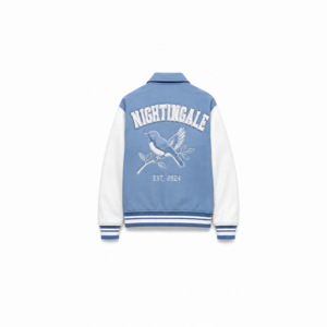 Custom Logo High Quality Chenille Embroidery Patchwork Streetwear <b>Winter</b> Bomber Letterman Men <b>Leather</b> Varsity <b>Jacket</b> for Men - Product Image 4
