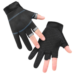 Guantes de Pesca Impermeables y Resistentes al Viento, Producto de Neopreno con Color Sólido y Transpirables - Product Image 3