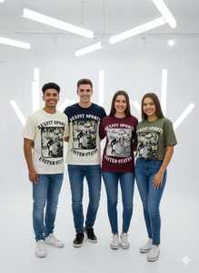 Camisetas de Corte Holgado con Hombros Caídos, Nueva Colección de Ropa de Verano, Camisetas con Logotipo Personalizado con Serigrafía - Product Image 3