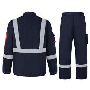 OEM Services <b>Work</b> Wear <b>Waterproof</b> Windproof Breathable Reflective High Visibility Unisex Safety Coverall - Product Image 3