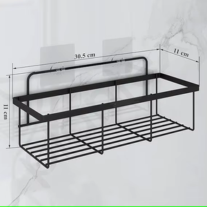 Étagère de cuisine pliable murale élégante à 3 niveaux en acier inoxydable, imperméable, durable et multifonctionnelle - Product Image 1