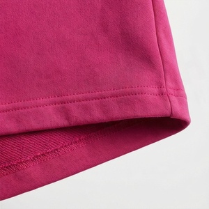 Ensemble 2 pièces pour femme en coton rose, t-shirt et short, avec imprimé lettres, col rond, coupe ample, décontracté, pour le printemps et l'été - Product Image 6