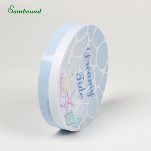 Wholesale 2/4/11G Replaceable <b>Powder</b> <b>Compact</b> Single-Color Round Magnetic Design 3D Printed Cosmetic Case High Quality - Product Image 3