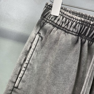 Sac à cordon vintage personnalisé avec logo, effet délavé à l'acide, poche intégrée, poids lourd - Product Image 5