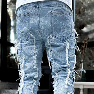 Pantalones Casuales Premium de Lona con Tela Elástica, Diseño Personalizado, 100% Algodón, Ajuste Perfecto para Uso Diario, Estilo Elegante - Product Image 6