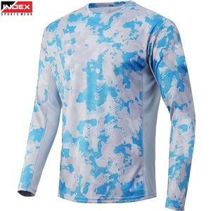 Chemise de sport aquatique à manches longues pour homme, à séchage rapide, idéale pour le surf, la natation et la plongée - Product Image 1