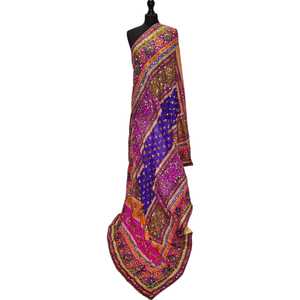 Wholesale Fashion Mirror Shawls Traditional <b>Scarves</b> Set Elegant Traditional Embroidery Wedding Party Wear Women Accessories - Product Image 1