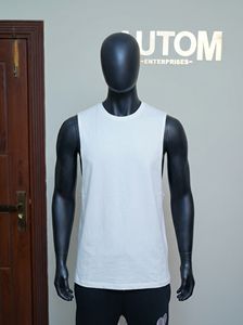 Débardeur de sport pour homme, sans manches, respirant, léger, tissu extensible, idéal pour le sport et la course à pied - Product Image 3