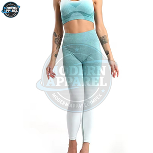 Ensemble de yoga et fitness pour femmes, legging taille haute, ensemble de yoga, soutien-gorge de sport/vêtements de sport pour femmes avec logo personnalisé - Product Image 5