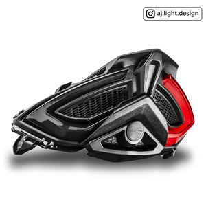 ไฟท้าย LED รุ่น MMBCU NAGA ของ AJ LIGHT DESIGN อุปกรณ์ตกแต่งรถมอเตอร์ไซค์ ไฟเบรก ไฟท้าย ผลิตในไต้หวัน - Product Image 1