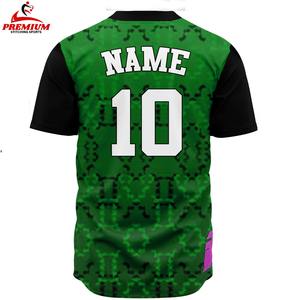 Maillot de baseball personnalisé de qualité supérieure, tissu léger et doux, coupe confortable, respirant - Product Image 4