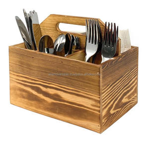 Soporte de Almacenamiento para Utensilios de Cocina de Madera para Encimera - Product Image 4