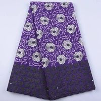 Tissu en dentelle africaine de haute qualité, tissu en dentelle suisse, tissu en dentelle à sequins, tissu en maille pour marques de mode, boutiques, vêtements, acheteurs B2B