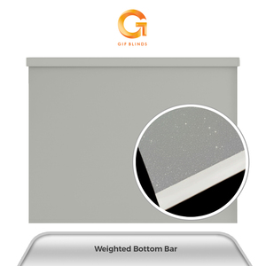 Persianas Enrollables Básicas Mate Gris Claro GB10114 168x183cm, Superventas en Malasia, para Hogar y Oficina, B2B, OEM, Mejor Proveedor, Alta Calidad - Product Image 3