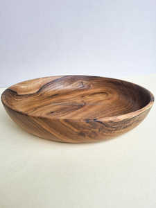 Handcrafted <b>Walnut</b> Wood Bowl for Kitchen Decor and <b>Table</b> Serving - Product Image 6