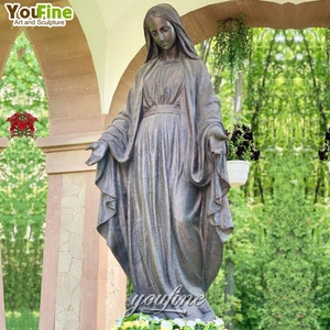 Nouveau Design Casting Église Moderne Cuivre Bronze Statues Religieuses De <span class=keywords><strong>Marie</strong></span> <span class=keywords><strong>Enceinte</strong></span> - Product Image 5