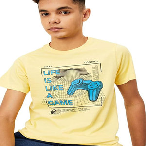 Camiseta personalizada Oversize Drop Shoulder Hombres Manga corta 260 Gsm Camiseta Boxy Screen Print Listo para enviar - Product Image 4