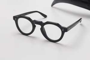 Gafas de Lujo de Alta Calidad con Montura de Cuerno de Búfalo Real Natural, Cómodas y Talladas, Diseño Clásico Retro, Elegantes - Product Image 4
