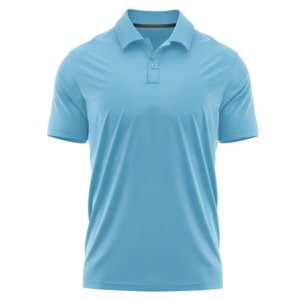 Polo pour homme à manches courtes, rayé uni, 100% coton, coupe ajustée, design décontracté - Product Image 4