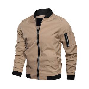 Chaqueta universitaria de algodón con logotipo personalizado bordado para hombre y mujer, Chaqueta larga de béisbol con letras universitarias para Primavera, Otoño e Invierno - Product Image 2