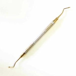 Instrumentos Dentales para Rellenos de Composite, Juego de 7 Piezas, Espátula para Rellenos de Resina, Cabeza Chapada en Oro de Titanio, Rellenador de Resina de Acero Inoxidable - Product Image 5