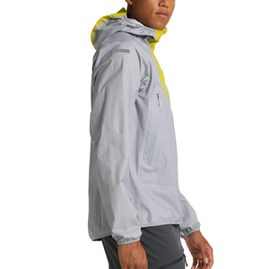 <b>Men's</b> Hooded Windproof <b>Canvas</b> <b>Jacket</b> Solid Color Sporty Style Winter Wear Front Logo Polyester Material Regular Fit - Product Image 2