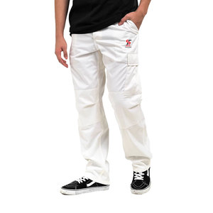 Pantalon de travail robuste en toile de coton épaisse, conception pratique, qualité durable, idéal pour le transport de marchandises - Product Image 1
